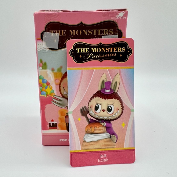 POP MART Labubu THE MONSTERS Patisseries Series Figure - Eclair - Picture 1 of 2